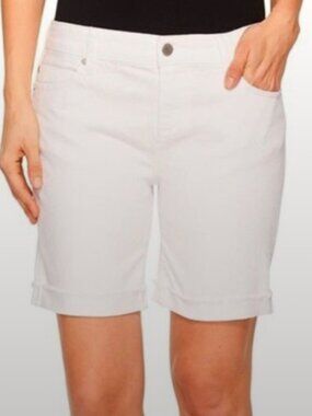NWT White Denim Liverpool The Walking Shorts Size 12/31
